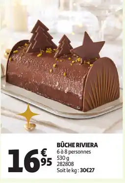 Auchan Bûche riviera offre