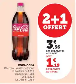 Super U COCA COLA offre