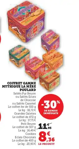 Super U LA MÈRE POULARD Coffret gamme mythique offre