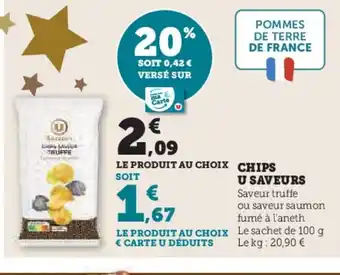 Super U Chips u saveurs offre