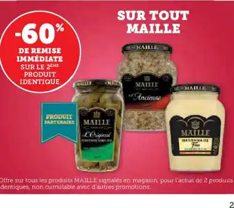Super U MAILLE Sur tout offre