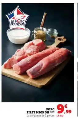 Super U Porc filet mignon offre