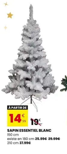 Stokomani Sapin essentiel blanc offre
