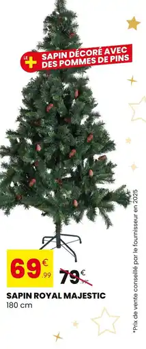 Stokomani Sapin royal majestic offre