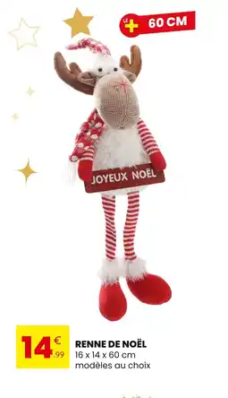 Stokomani Renne de noël offre