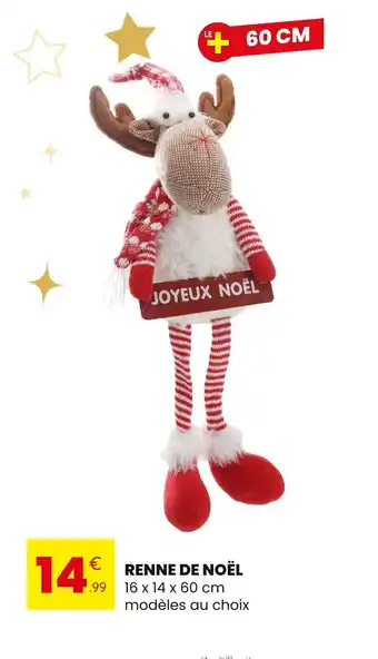 Stokomani Renne de noël offre