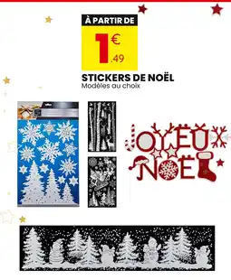 Stokomani Stickers de noël offre