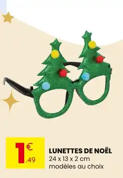 Stokomani Lunettes de noël offre