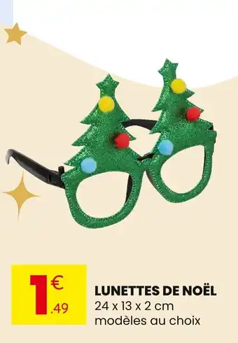 Stokomani Lunettes de noël offre