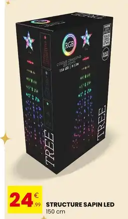 Stokomani Structure sapin led offre