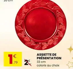 Stokomani Assiette de présentation offre