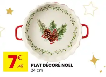 Stokomani Plat décoré noël offre