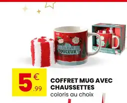 Stokomani Coffret mug avec chaussettes offre