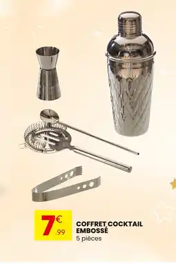 Stokomani Coffret cocktail embossé offre