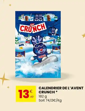 Stokomani CRUNCH Calendrier de l'avent offre