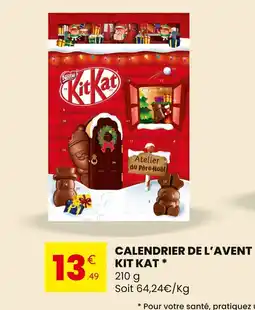 Stokomani KIT KAT Calendrier de l'avent offre