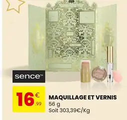 Stokomani SENCE Maquillage et vernins offre