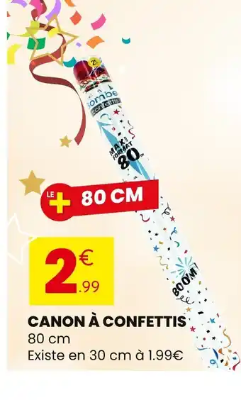 Stokomani Canon à confettis offre