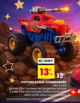 Stokomani EXOST Voiture radio-commandée offre