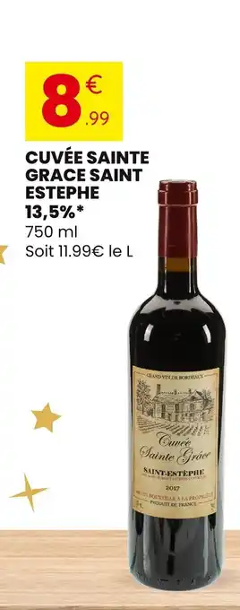 Stokomani Cuvée sainte grace saint estephe 13,5% offre