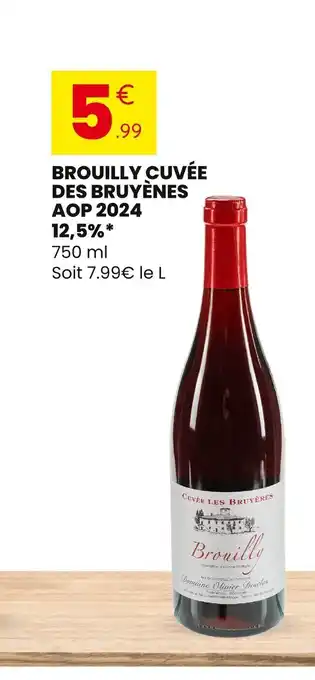 Stokomani Brouilly cuvée des bruyènes aop 2024 12,5% offre