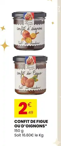 Stokomani Confit de figue ou d'oignons offre