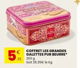 Stokomani Coffret les grandes galettes pur beurre offre