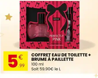 Stokomani Coffret eau de toilette + brume à paillette offre