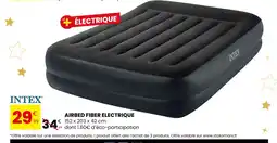 Stokomani INTEX Airbed fiber electrique offre