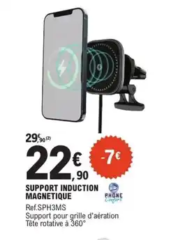 E.Leclerc L'Auto Support induction magnetique offre