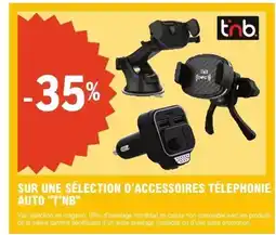 E.Leclerc L'Auto T'NB Sur une sélection d'accessoires télephonie auto offre