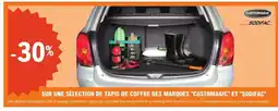 E.Leclerc L'Auto Sur une sélection de tapis de coffre des marques customagic et sodifac offre