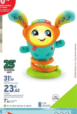 Intermarché Hyper DJ le robot danseur à rebond offre