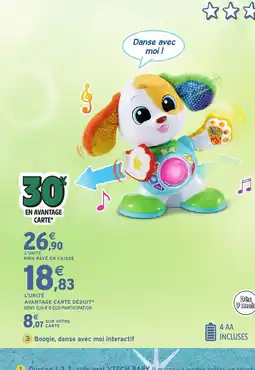 Intermarché Hyper VTECH Boogie, danse avec moi interactif offre
