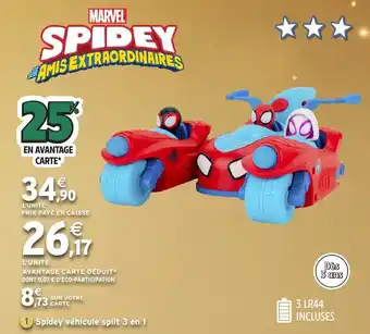 Intermarché Hyper MARVEL SPIDEY AMIS EXTRAORDINAIRES offre
