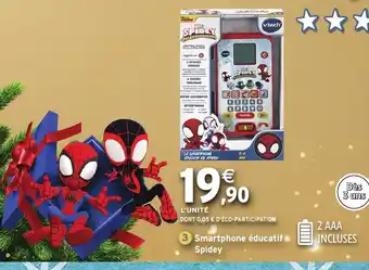 Intermarché Hyper Smartphone éducatif Spidey offre