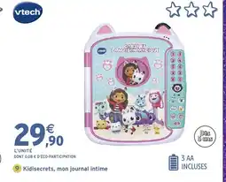 Intermarché Hyper VTECH Kidisecrets, mon journal intime offre
