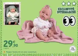 Intermarché Hyper Poupon Toneta avec couverture offre