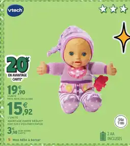 Intermarché Hyper VTECH Mon bébé à bercer offre