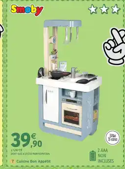 Intermarché Hyper SMOBY Cuisine Bon Appétit offre