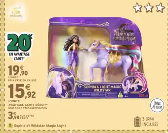 Intermarché Hyper Sophia et Wildstar Magic Light offre