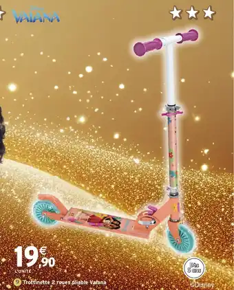 Intermarché Hyper Trottinette 2 roues pliable Valana offre