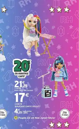 Intermarché Hyper Poupée New Junior Skyler offre