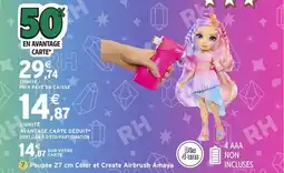 Intermarché Hyper Poupée Color et Create Airbrush Amaya offre