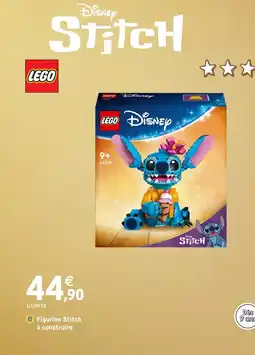Intermarché Hyper LEGO STITCH Figurine Stitch à construire offre