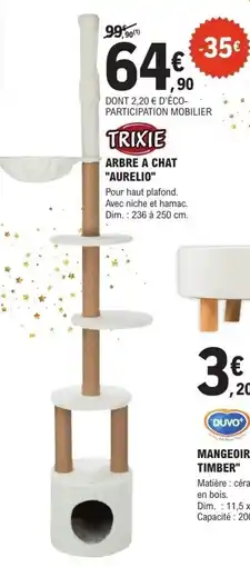 E.Leclerc Arbre a chat aurelio offre