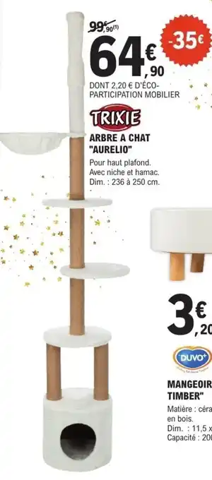 E.Leclerc Arbre a chat aurelio offre