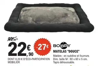E.Leclerc Bobby matelas douce offre