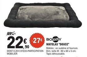 Bobby matelas douce