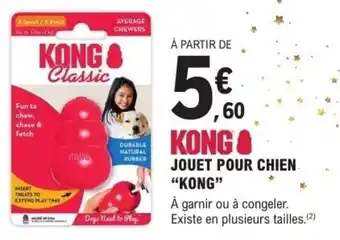 E.Leclerc Kong jouet pour chien offre